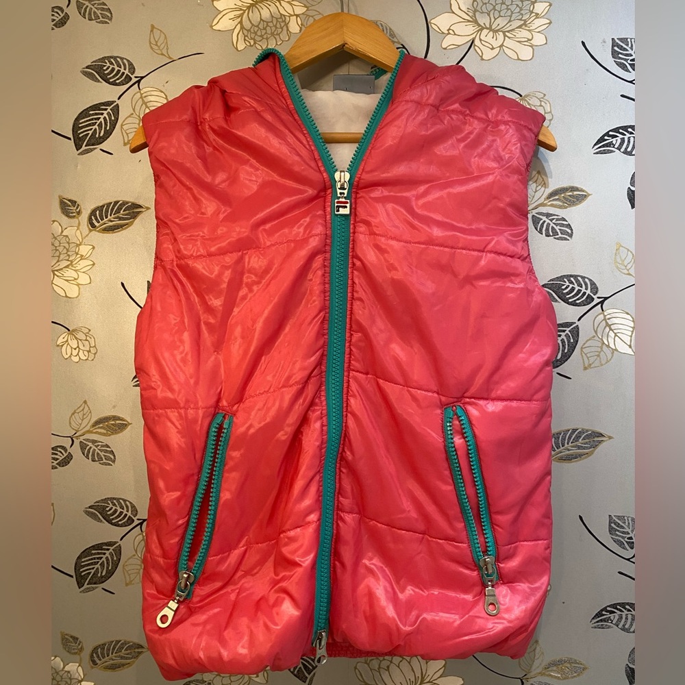 Vintage Fila “F-Box” Women’s Puffer Vest